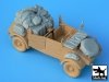 Black Dog T35002 Kubelwagen type 82 for Tamiya kit 1/35